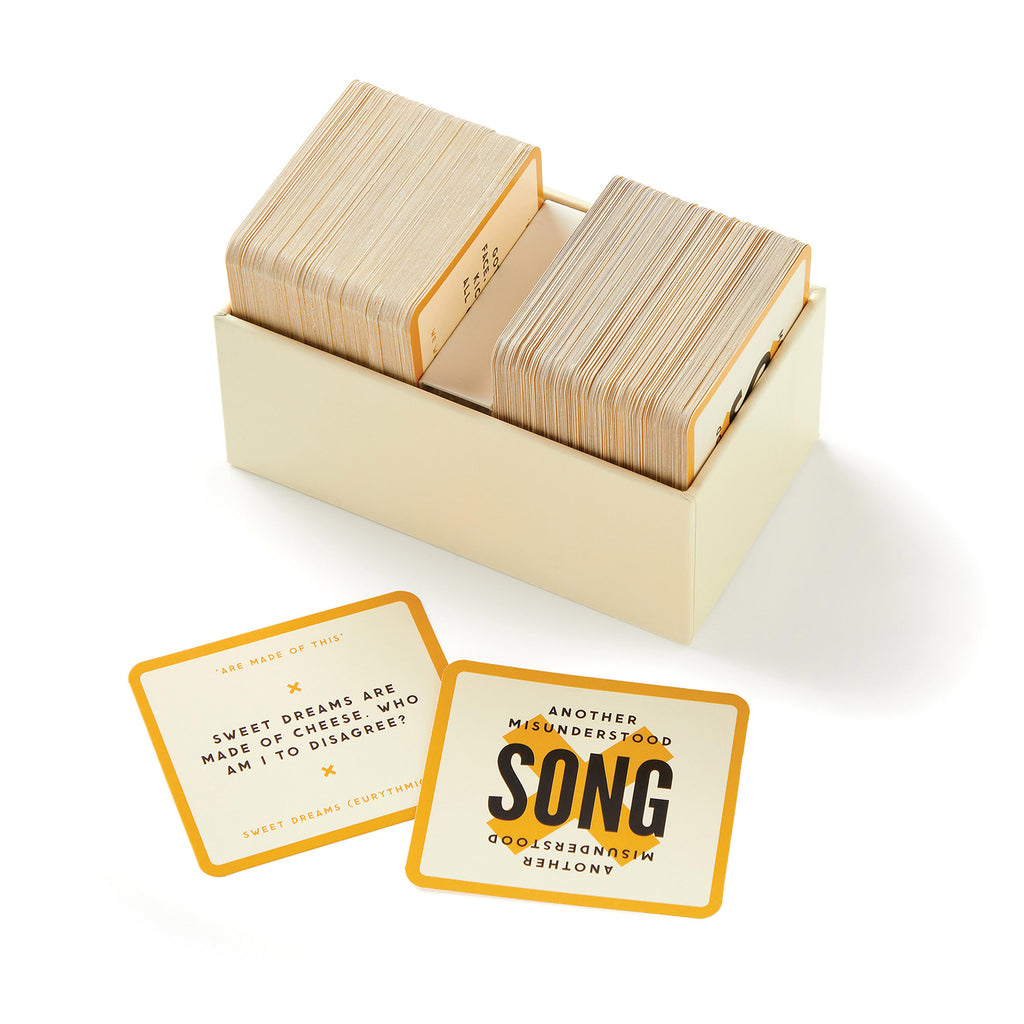 Misunderstood Songs Game — COOKIE JAR