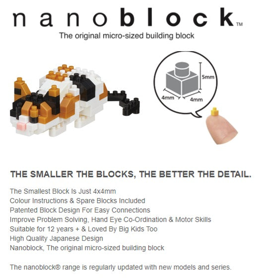 Nanoblock Calico Cat — COOKIE JAR