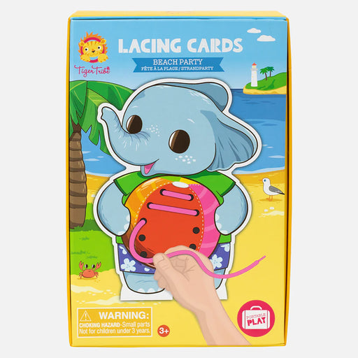 Lacing Cards - Beach Party