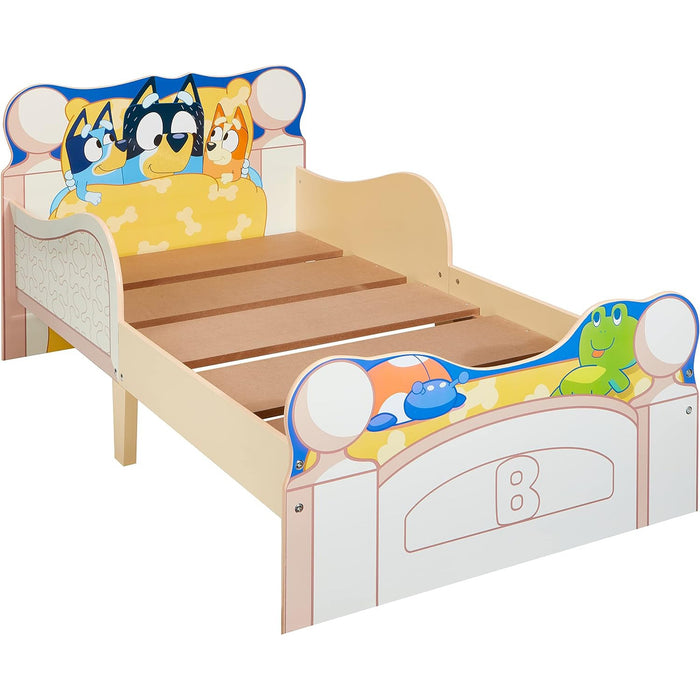 Bluey Kids Toddler Bed with Storage Drawers