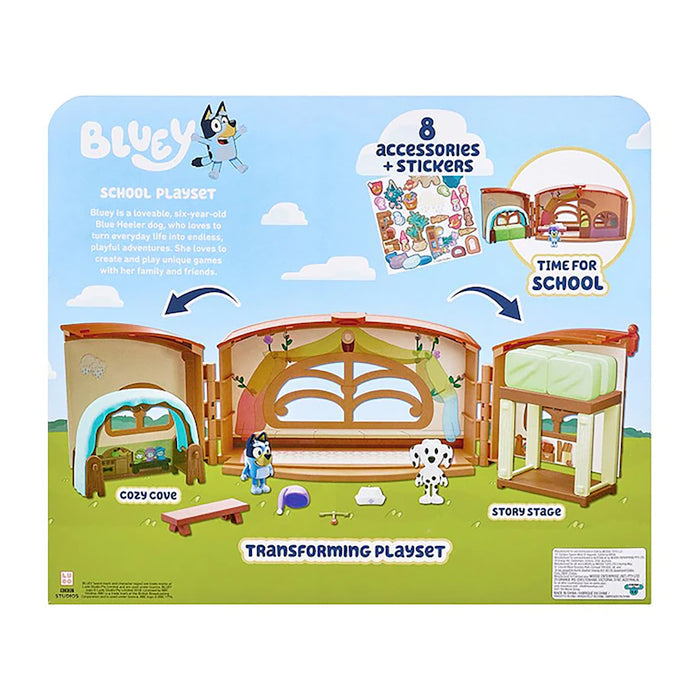 Bluey Calypso's School Playset