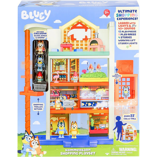 Bluey Hammerbarn Shopping Playset