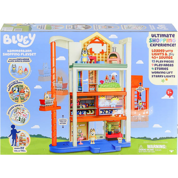 Bluey Hammerbarn Shopping Playset