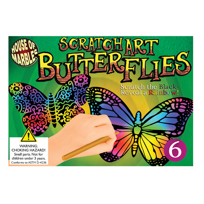 Scratch Art Set - Butterflies