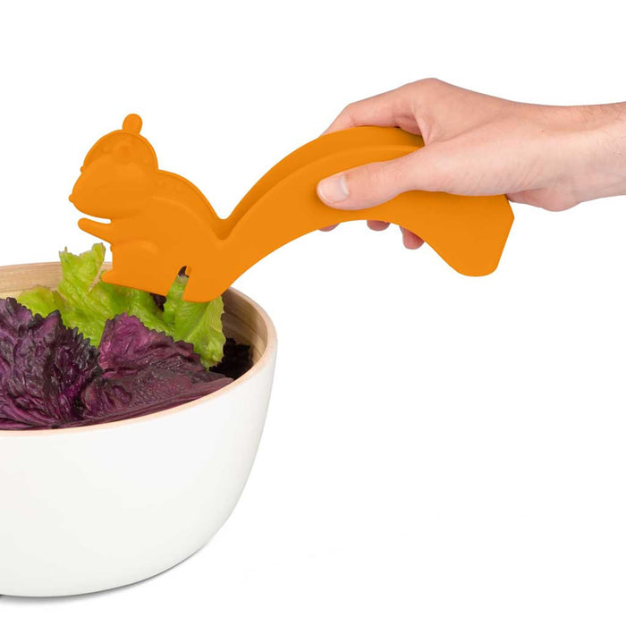 Serving Tongs Squirrel - Orange