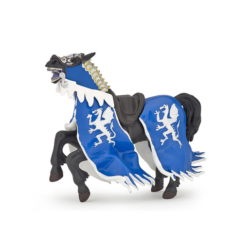 Papo - Blue dragon king's horse Figurine