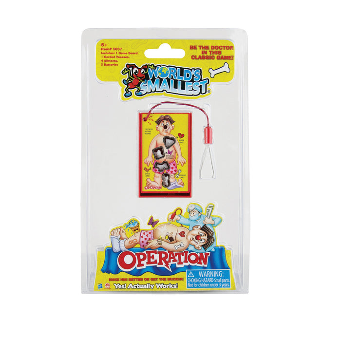 World's Smallets Operation Board Game — COOKIE JAR