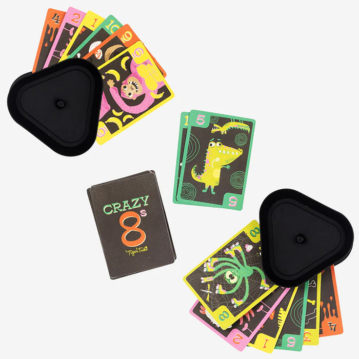 Crazy 8's + Go Fish! - Card Game Set