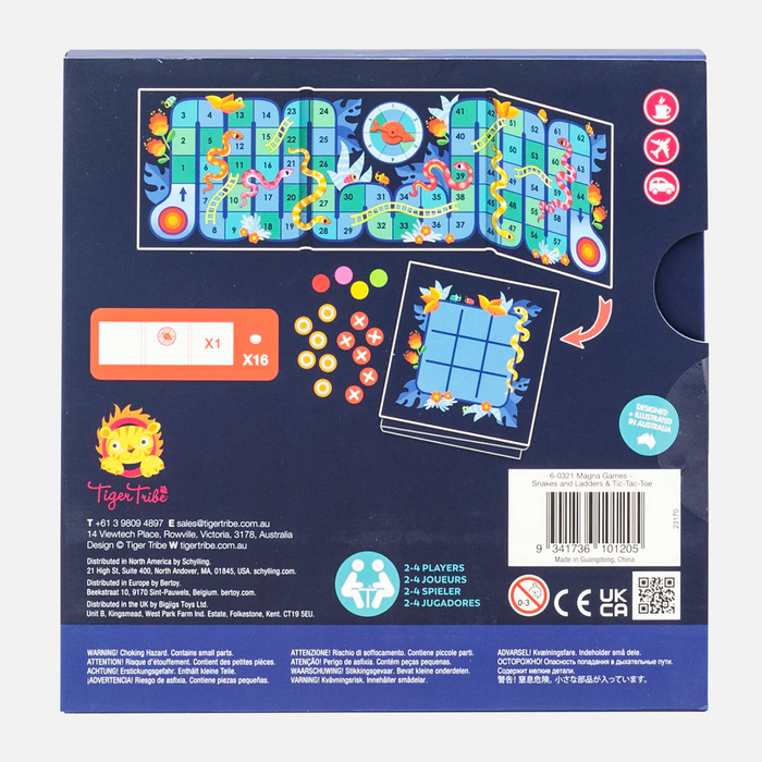 Magna Games - Snakes & Ladder & Tic-Tac-Toe