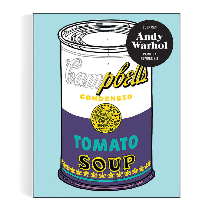 Andy Warhol - Soup Paint by Number Kit