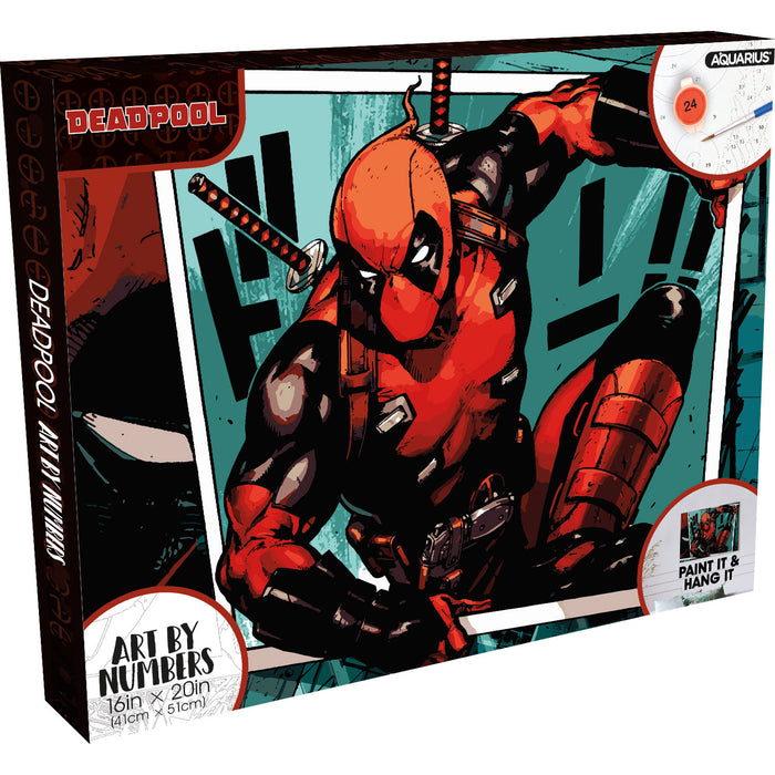 Marvel Deadpool Art x Numbers