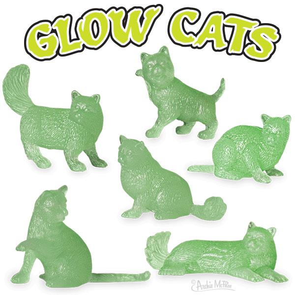 Archie McPhee - Glow Cats