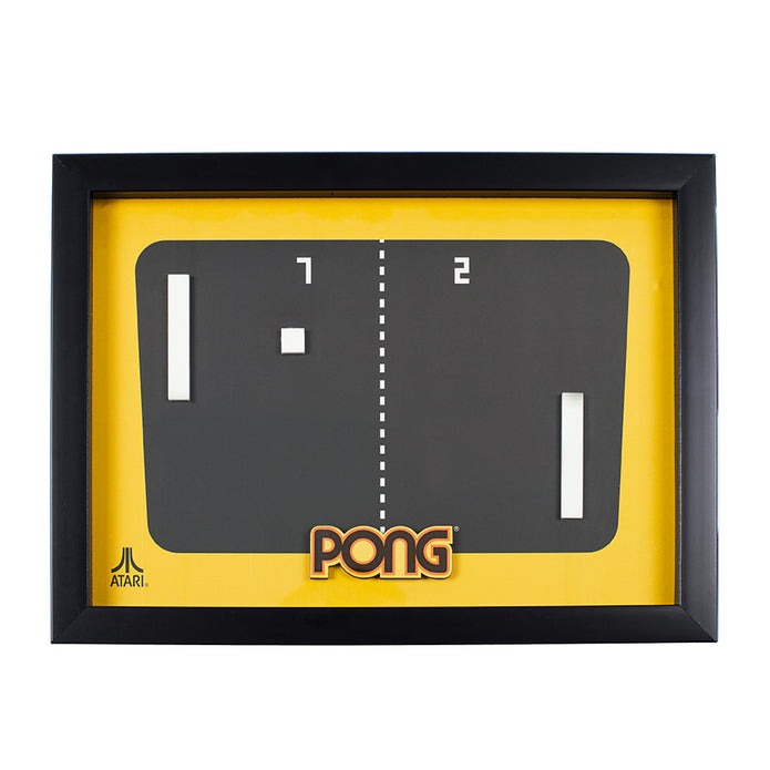 Thumbs Up! - Official Atari 3D Wall Art - Pong