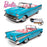 1:18 Barbie Aqua 1957 Chevy Convertible