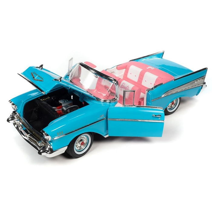 1:18 Barbie Aqua 1957 Chevy Convertible