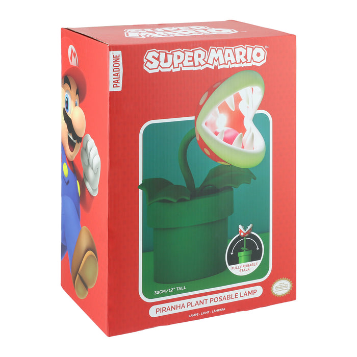 Mario Kart - Pirahna Plant Posable Lamp