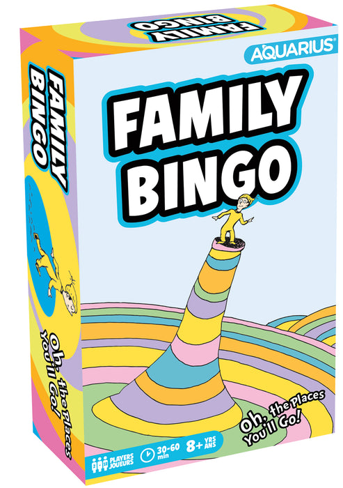 Oh, the Places You'll Go! Family Bingo Game