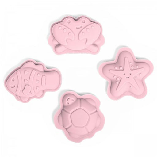 Blush Pink Silicone Sand Moulds