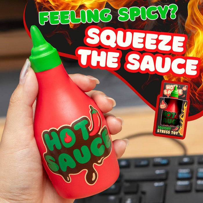Boxer Gifts - Stress Toy - Hot Head Hot Sauce