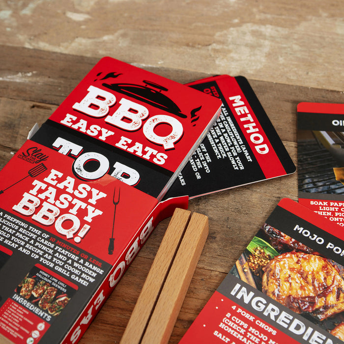 BBQ Easy Eats Recipe Cards