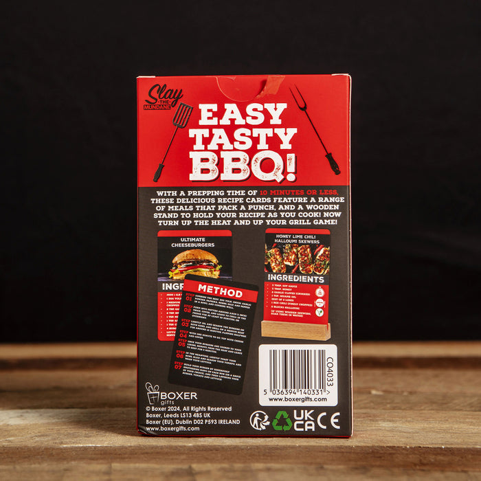 BBQ Easy Eats Recipe Cards