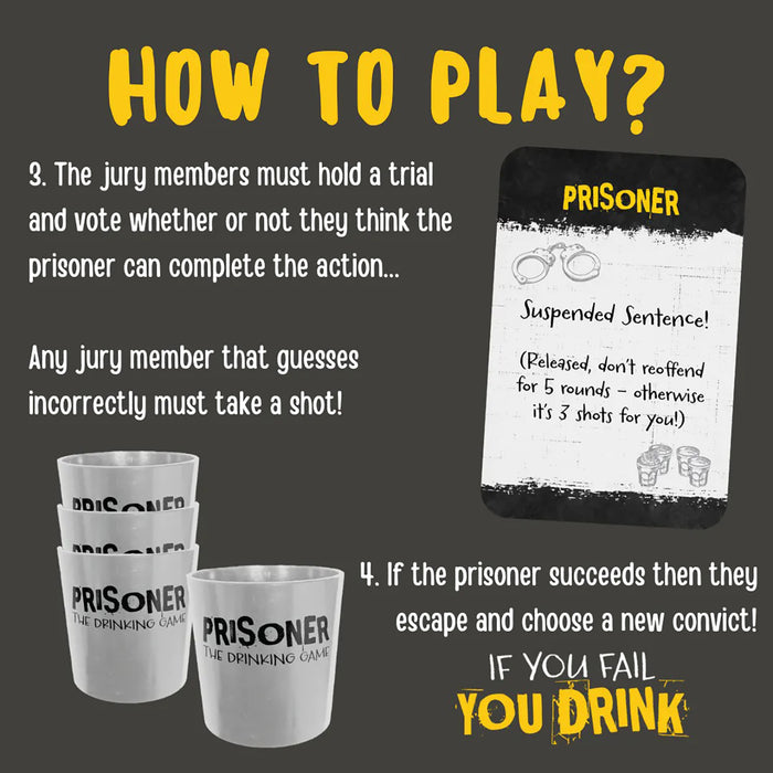 Prisoner - The Drinking Game