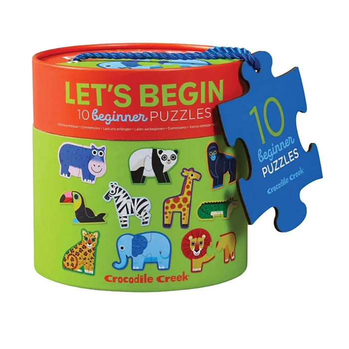 Let's Begin Puzzle 2pc - Jungle