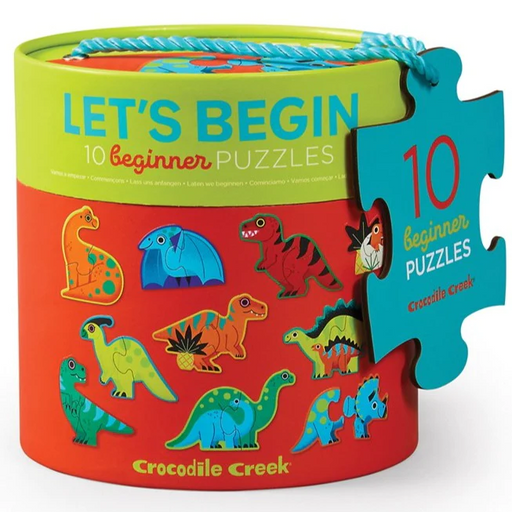 Let's Begin Puzzle - 2 Piece Dinosaur Puzzle