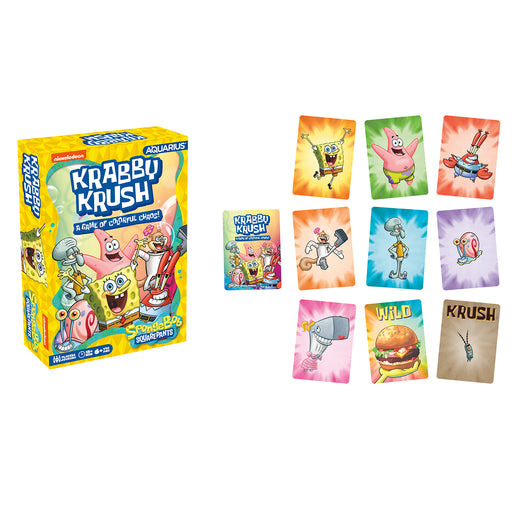 SpongeBob Krabby Krush Card Game