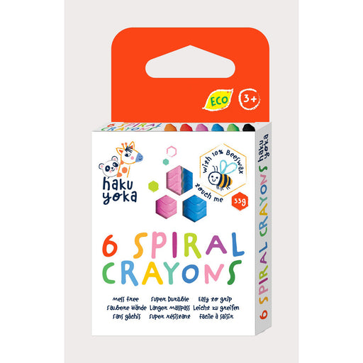 Spiral Crayons (6 Pack)