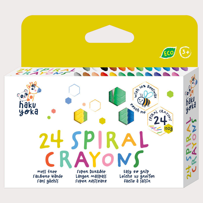 Spiral Crayons (24 Pack)