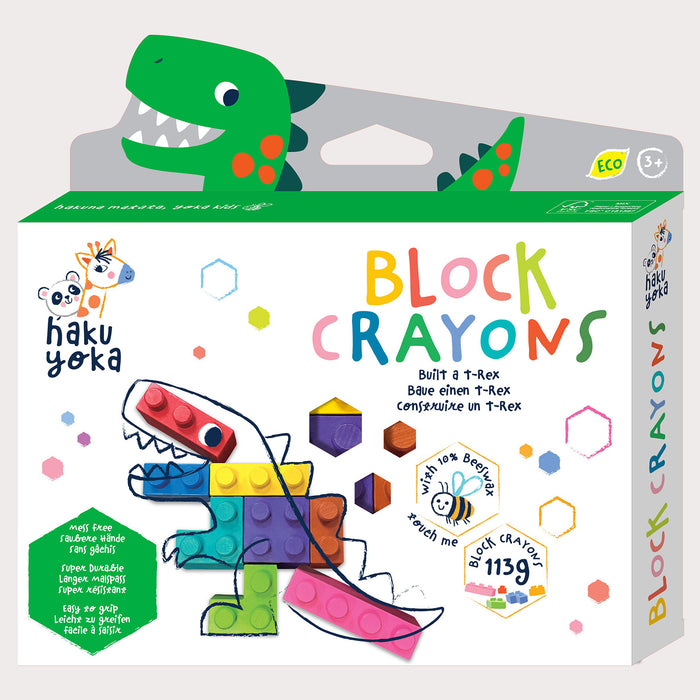 Block Crayons - T-Rex