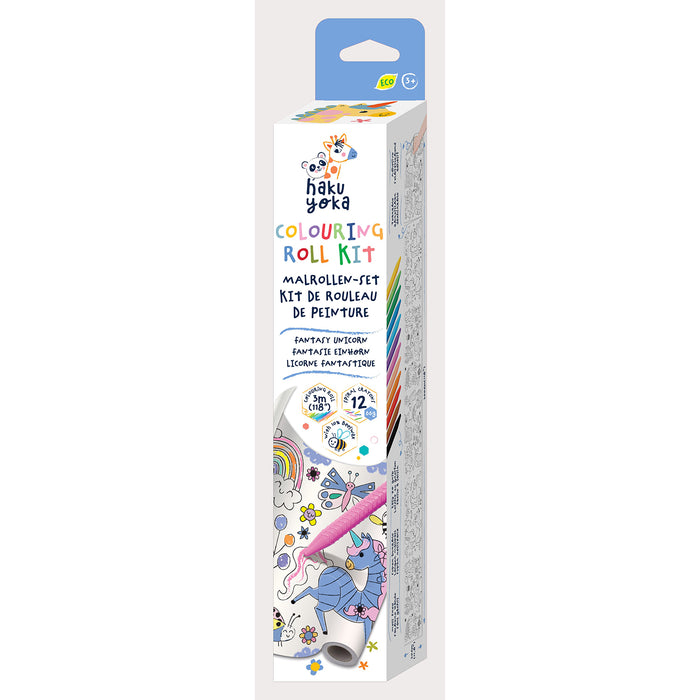 Colouring Roll Kit - Unicorn