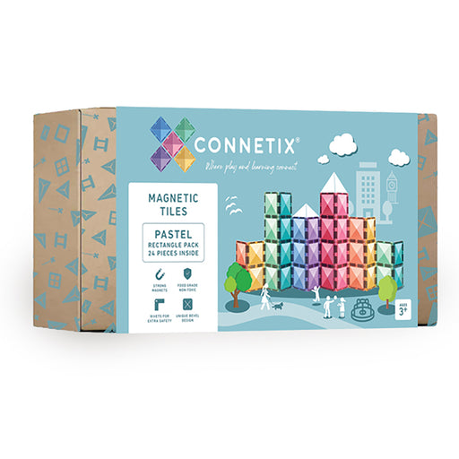 Connetix - Pastel Rectangle Pack (24 Pieces)