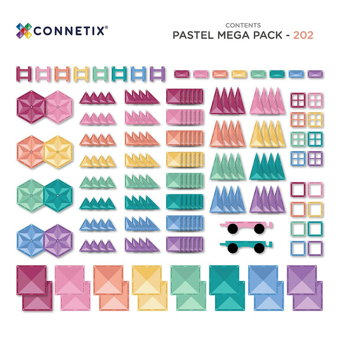 Connetix - Paster Mega Pack (202 Pieces)