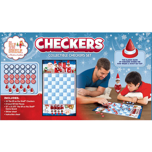 Elf on the Shelf - Checkers