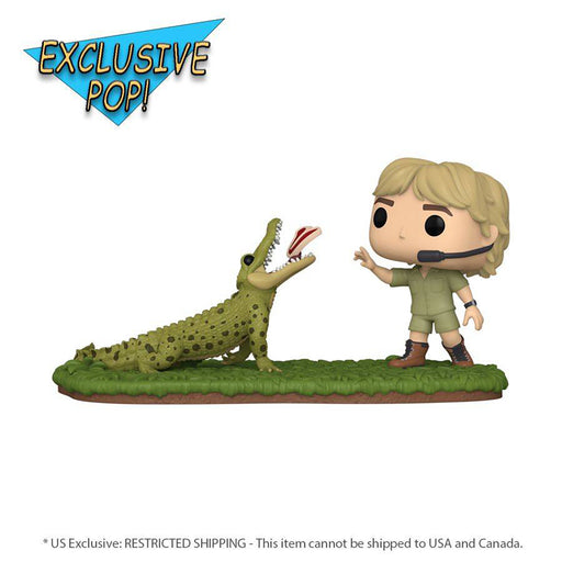 The Crocodile Hunter - Steve Irwin with Agro Pop! Moment