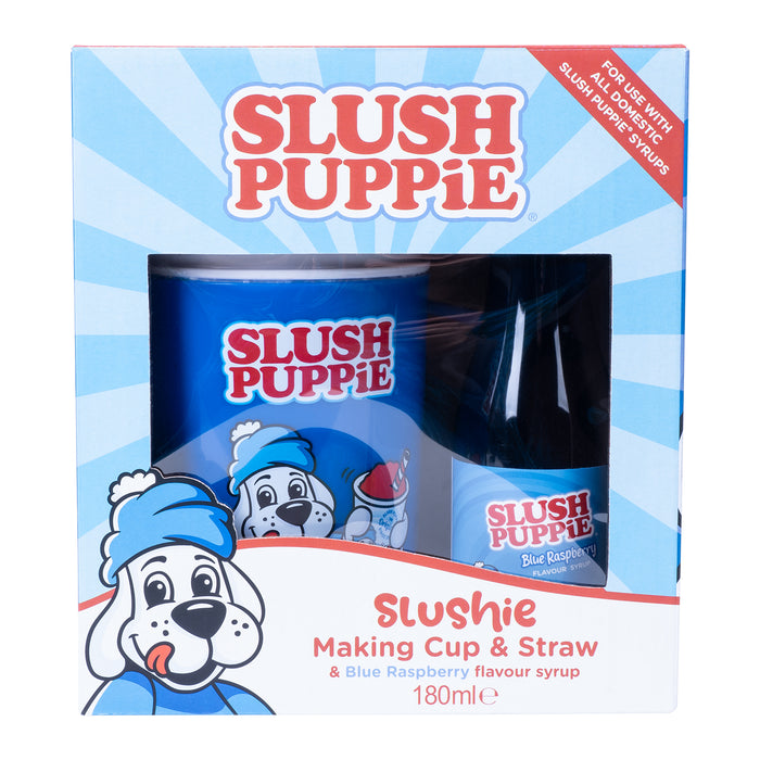 Slush Puppie - Making Cup & Blue Raspberry Syrup Set