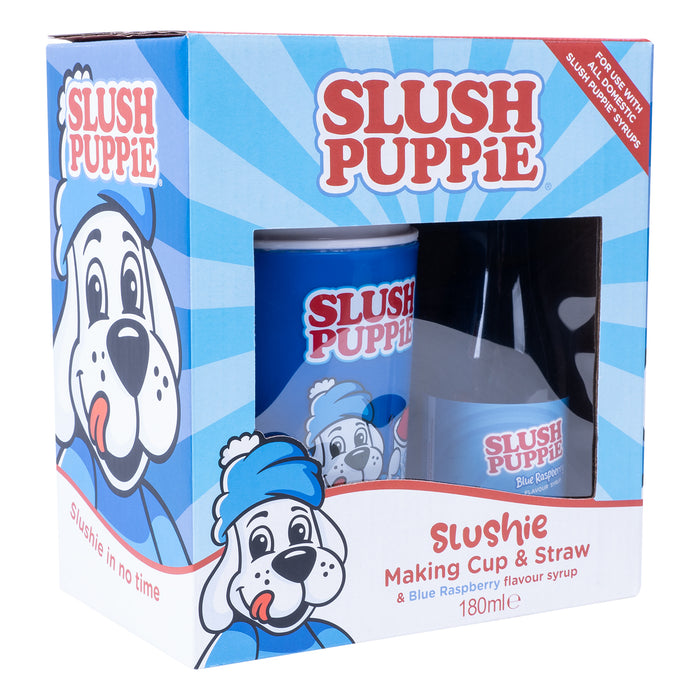 Slush Puppie - Making Cup & Blue Raspberry Syrup Set