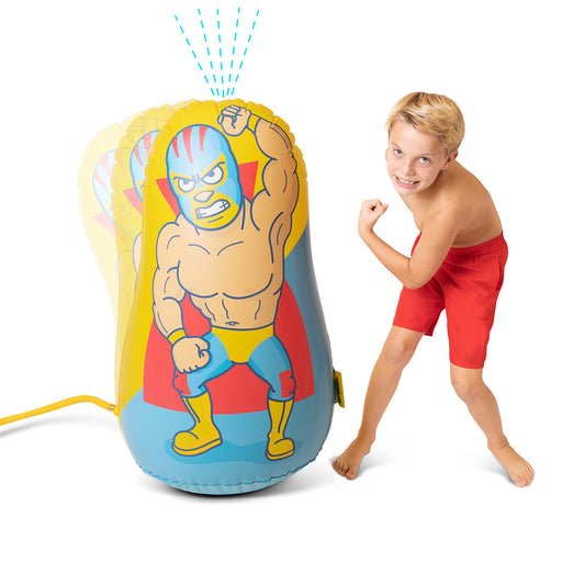 Good Banana Wiggle Wobble Splashy Sprinkler - Wrestler