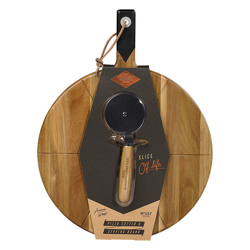 Gentlemen's Hardware - Pizza Cutter & Serving Board
