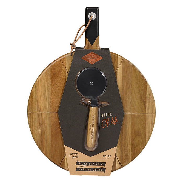 Gentlemen's Hardware - Pizza Cutter & Serving Board