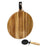 Gentlemen's Hardware - Pizza Cutter & Serving Board