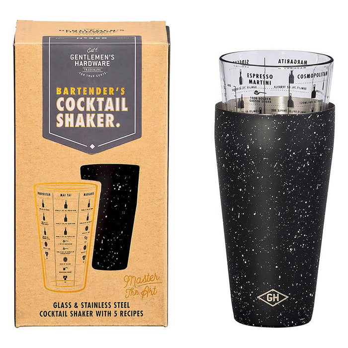 Gentlemen's Hardware - Bartender's Cocktail Shaker