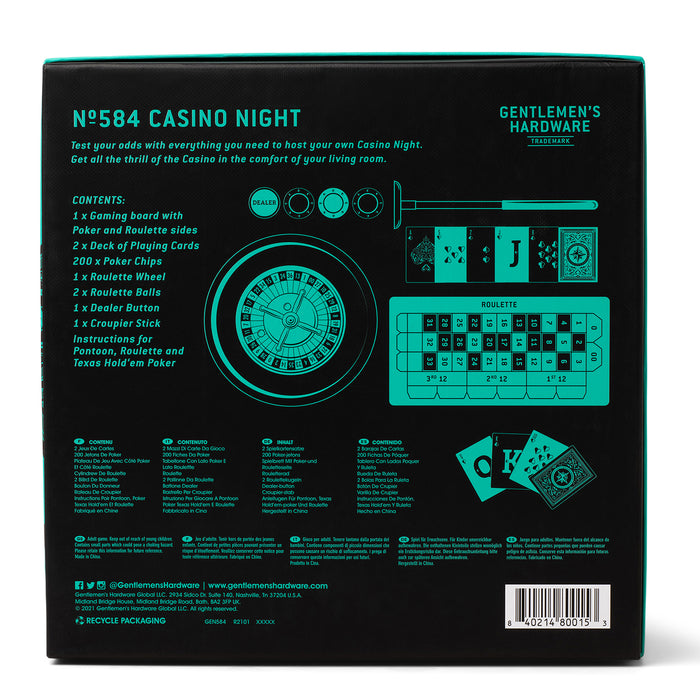 Gentlemen's Hardware - Casino Night