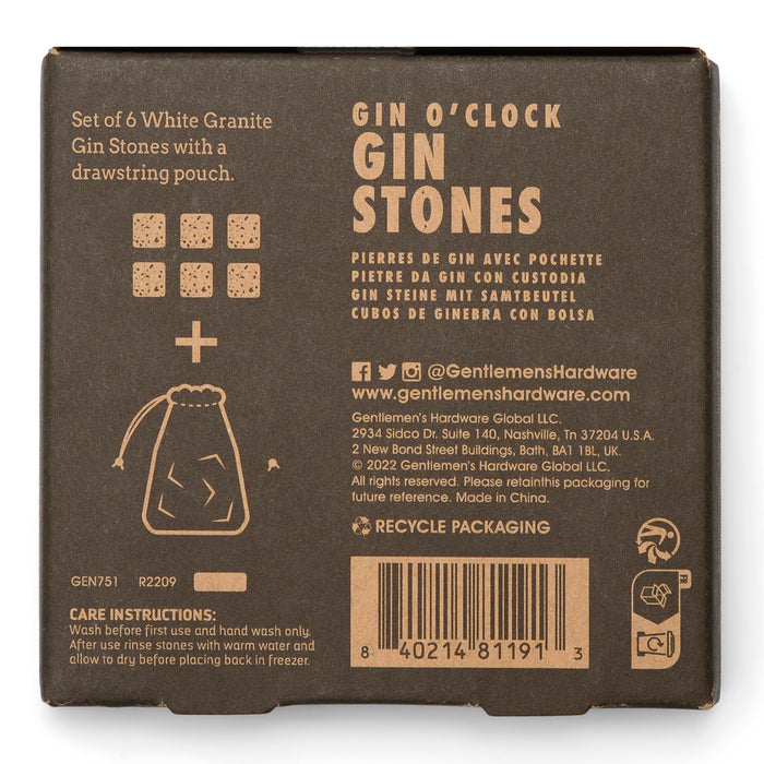 Gentlemen's Hardware - Gin Stones