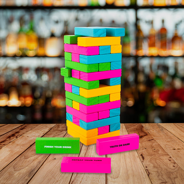 Tipsy Topple Tower Game