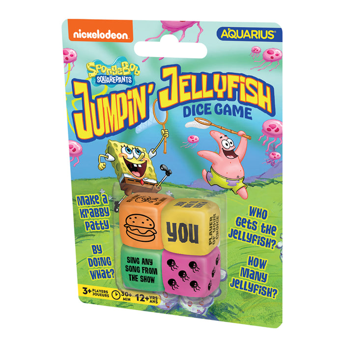 SpongeBob Jumpin Jellyfish Dice Game