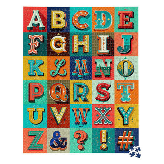 Ridley's Alphabet 1000pc Puzzle