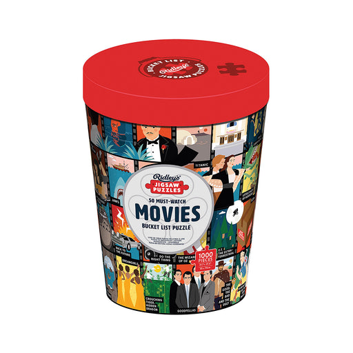 Bucket List Puzzle: 50 Must-Watch Movies